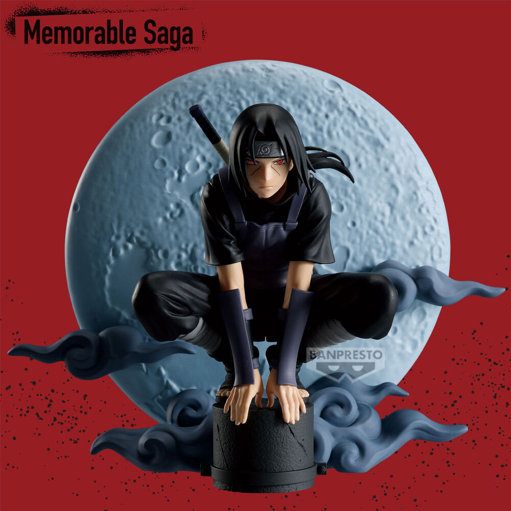 Figura Itachi Uchiha Memorable Saga Naruto Shippuden 13cm  