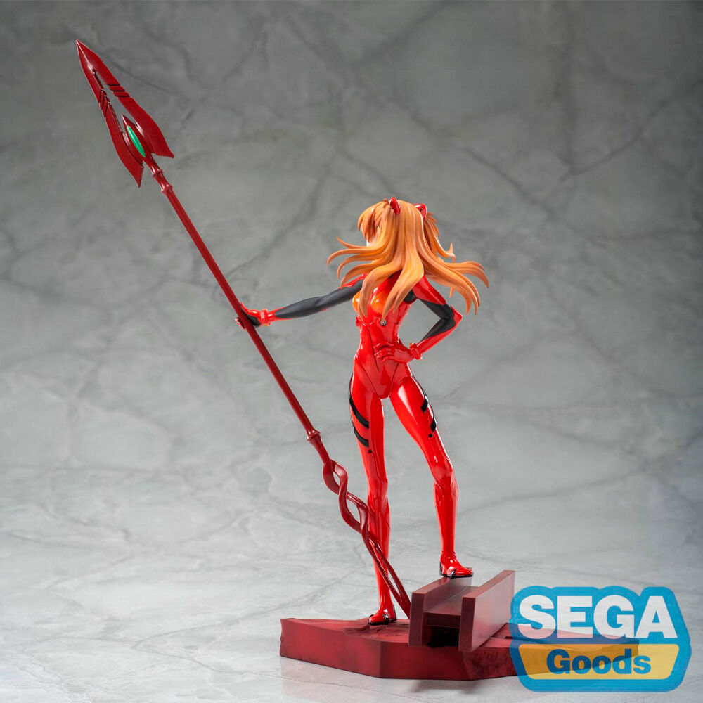 Figura Asuka Shikinami Langley Spear of Cassius Luminasta Evangelion 3.0 + 1.0 Thrice Upon a Time 20Cm