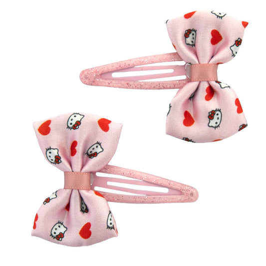 Blister 2 Horquillas con Lazo Hello Kitty