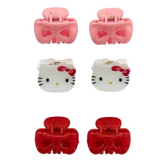 Blister 6 Mini Pinzas pelo Hello Kitty