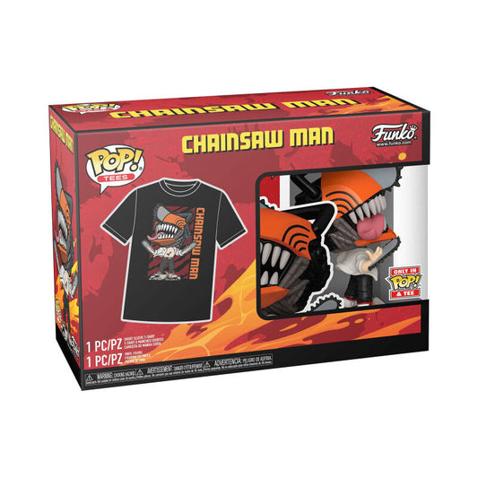 Set figura POP; Tee Leaping Chainsaw Man