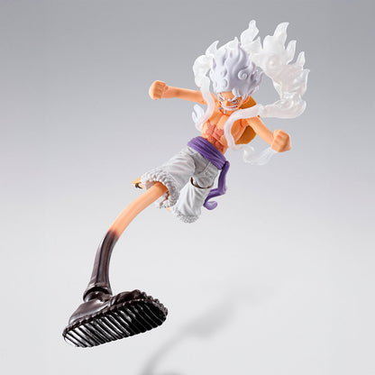 Figura S.H. Figuarts Monkey D Luffy Gear 5 Future Island Egghead One Piece 15.5Cm