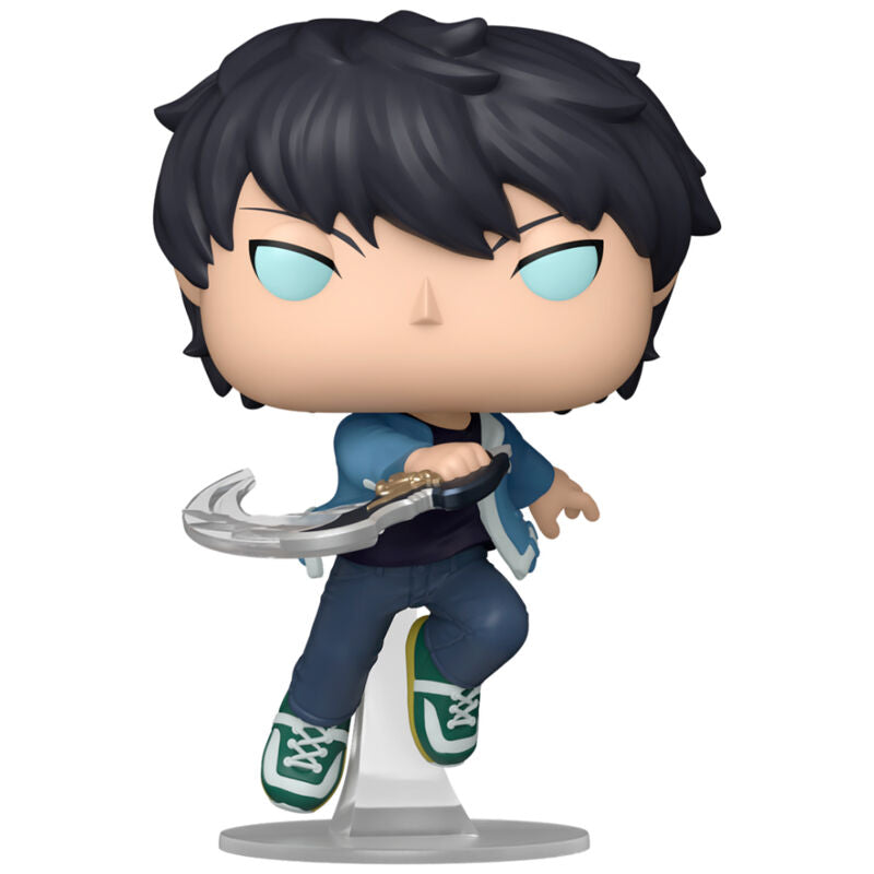 Figura POP Solo Leveling Sung Jinwoo + Chase