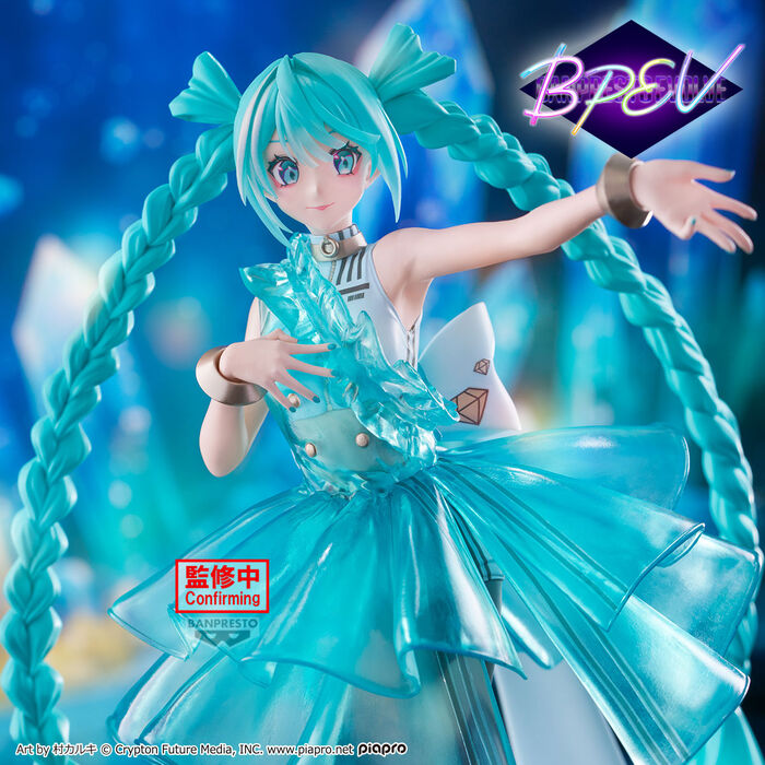 Figura Emeraldgem Clearluxe Hatsune Miku 28Cm