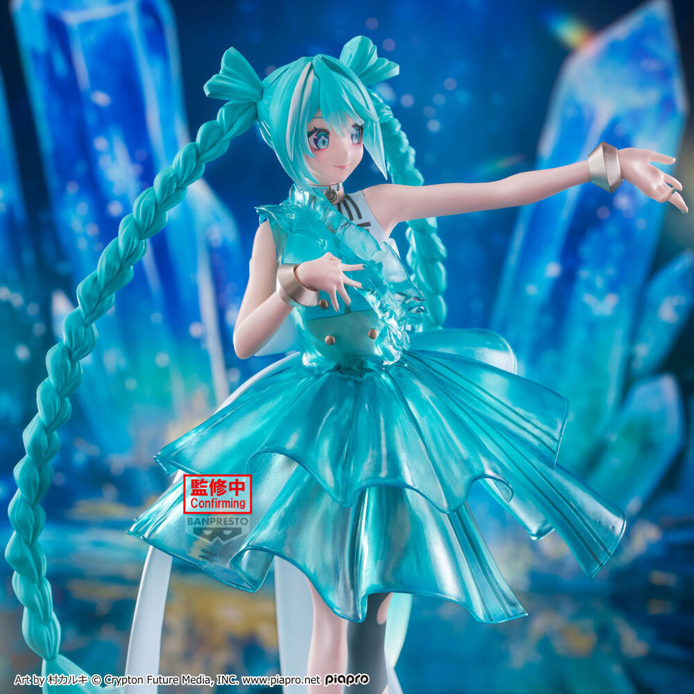 Figura Emeraldgem Clearluxe Hatsune Miku 28Cm