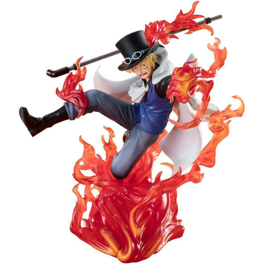 Figura Figuarts Zero Extra Battle Sabo Fire Fits Rook Check One Piece 19Cm