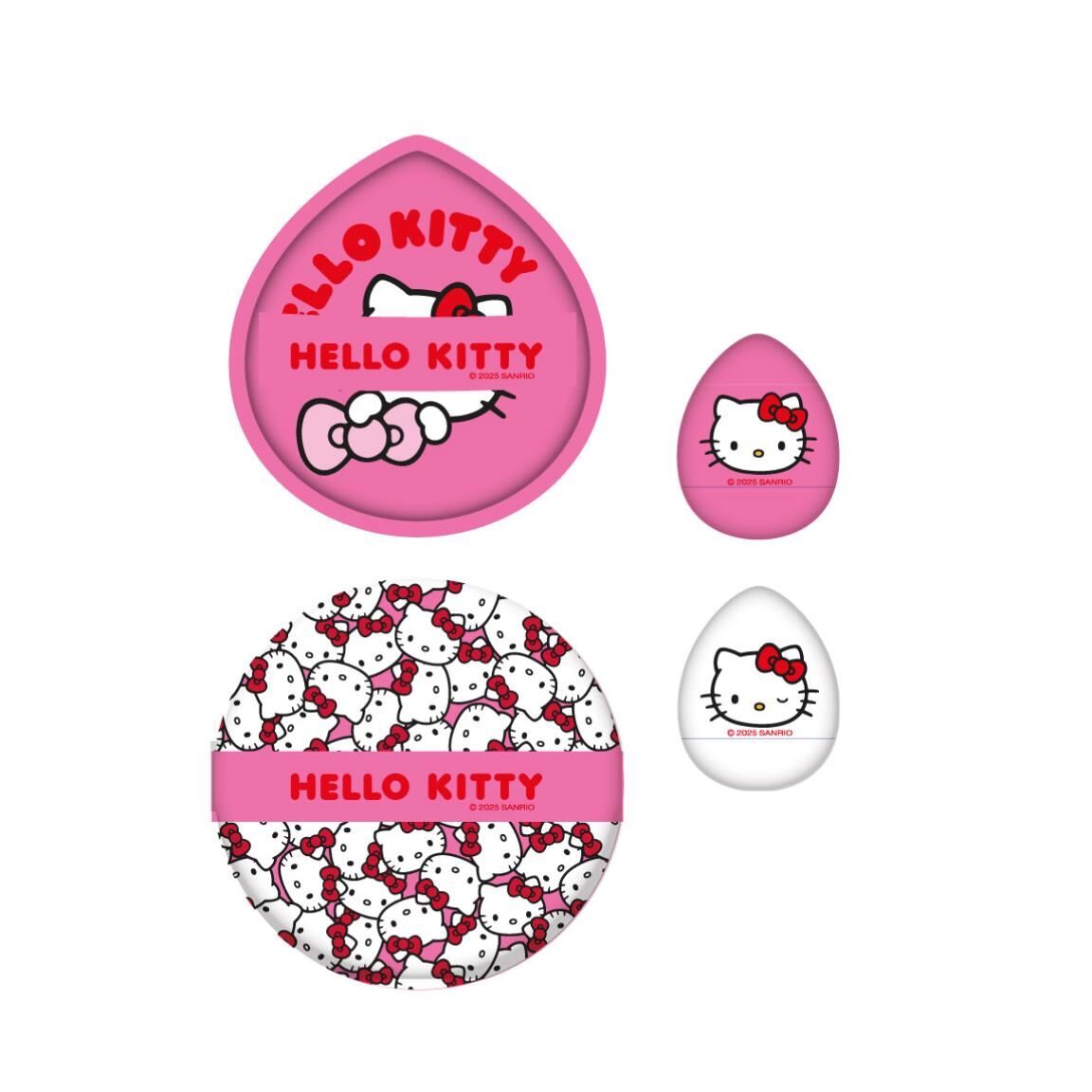 Blister Esponjas maquillaje Hello Kitty