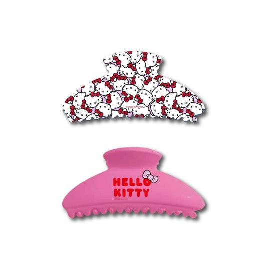 Blister 2 pinzas de pelo Hello Kitty