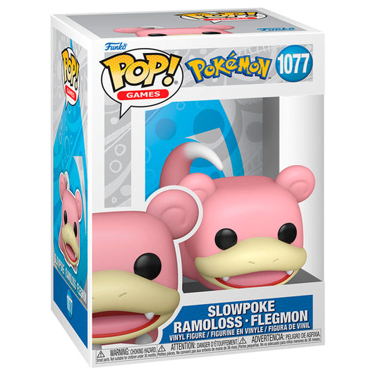 Figura POP Pokemon Slowpoke - Ramoloss - Flegmon