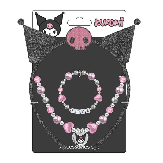 Set bisuteria Kuromi Hello Kitty