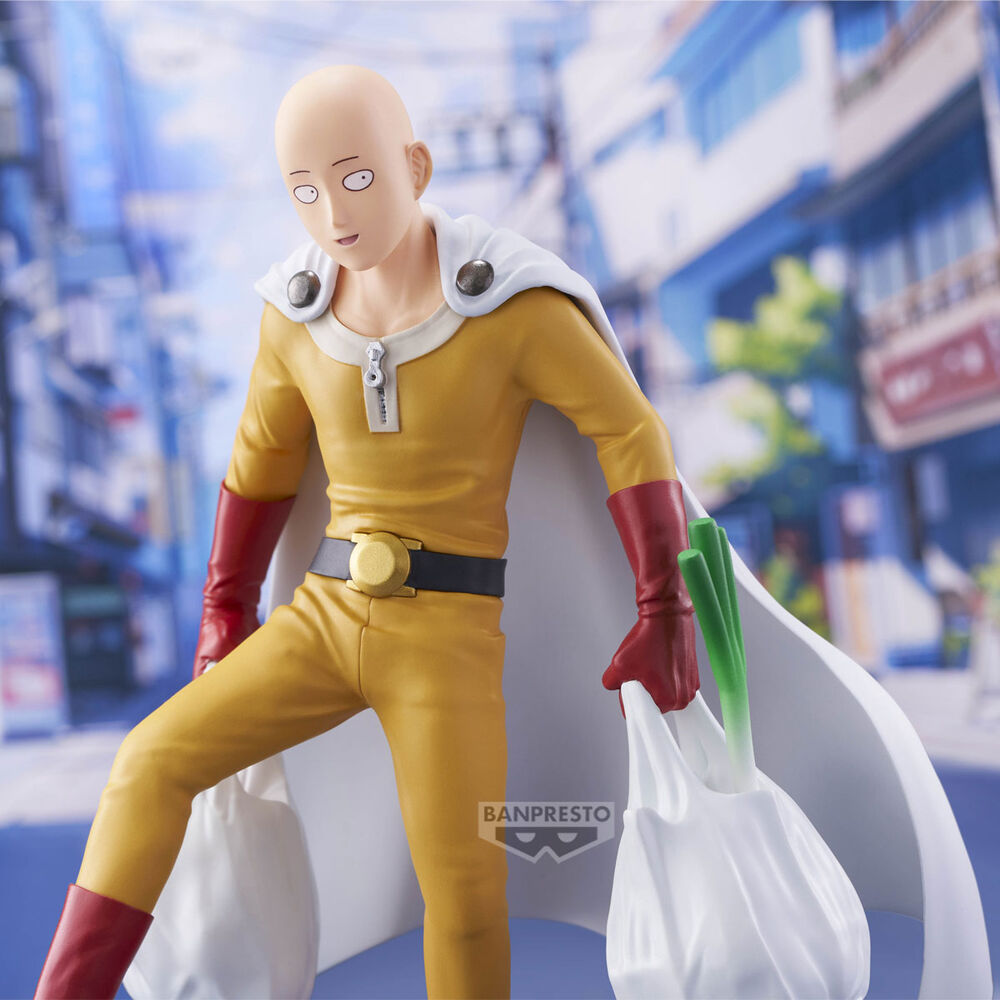 Figura Saitama One Punch Life One Punch Man 20Cm
