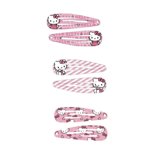 Blister 6 horquillas Hello Kitty