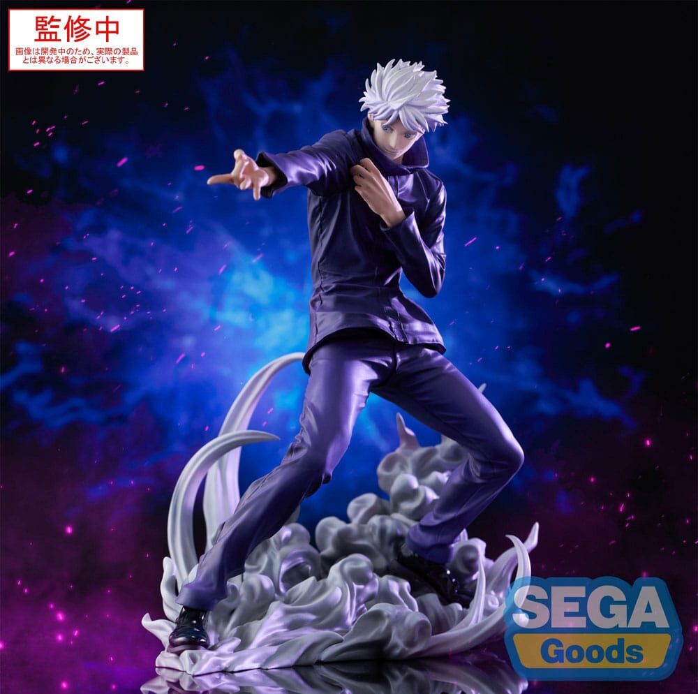 Figura Satoru Gojo Hollow Purple Luminasta Jujutsu Kaisen 21Cm   SEGA