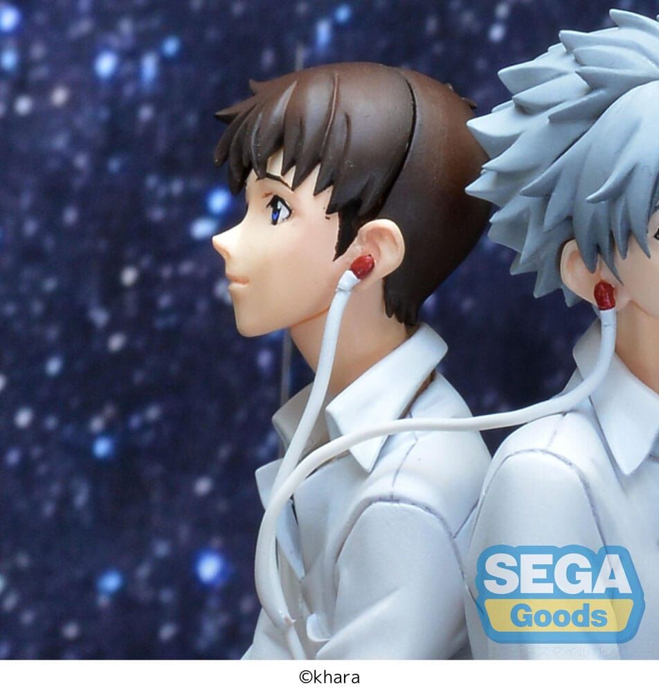 Figura Shinji & Kaworu Luminasta Shinji Version Rebuild of Evangelion 17Cm