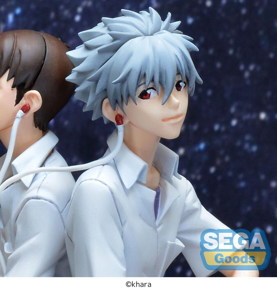 Figura Shinji & Kaworu Luminasta Kaworu Version Rebuild of Evangelion 17Cm
