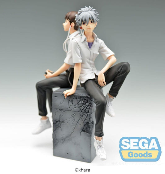 Figura Shinji & Kaworu Luminasta Kaworu Version Rebuild of Evangelion 17Cm
