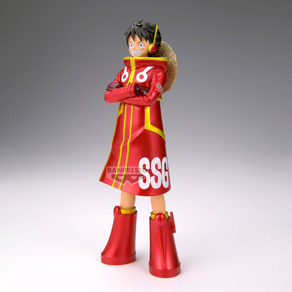 Figura Monkey D. Luffy The Grandline Series One Piece Dxf 16Cm