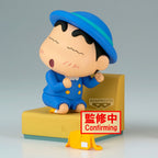 Figura Shinnosuke Nakayoshi Memories Let'S Go To Kindergarten Crayon Shinchan 10Cm   BANPRESTO