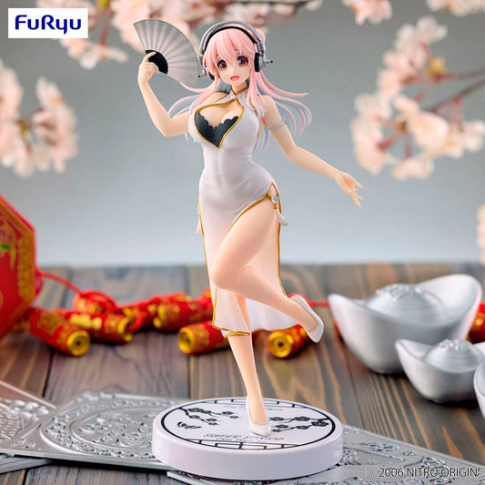 Figura Trio-Try-It White China Dress Ver. Super Sonico 21Cm