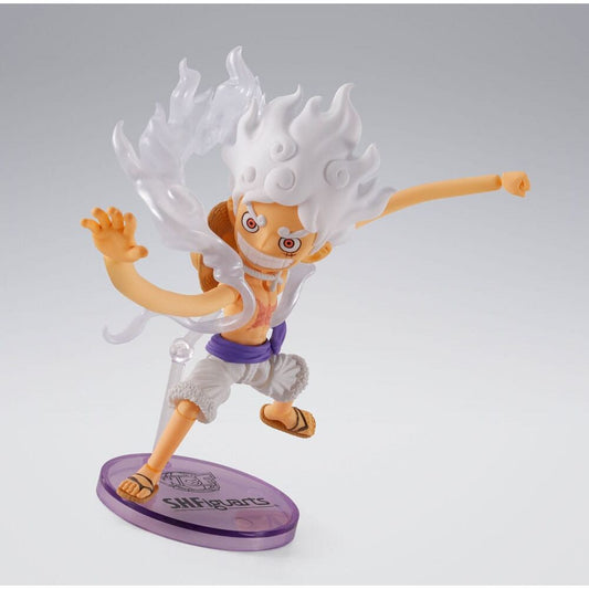 Figura S.H. Figuarts Monkey D Luffy Gear 5 One Piece 7.5Cm