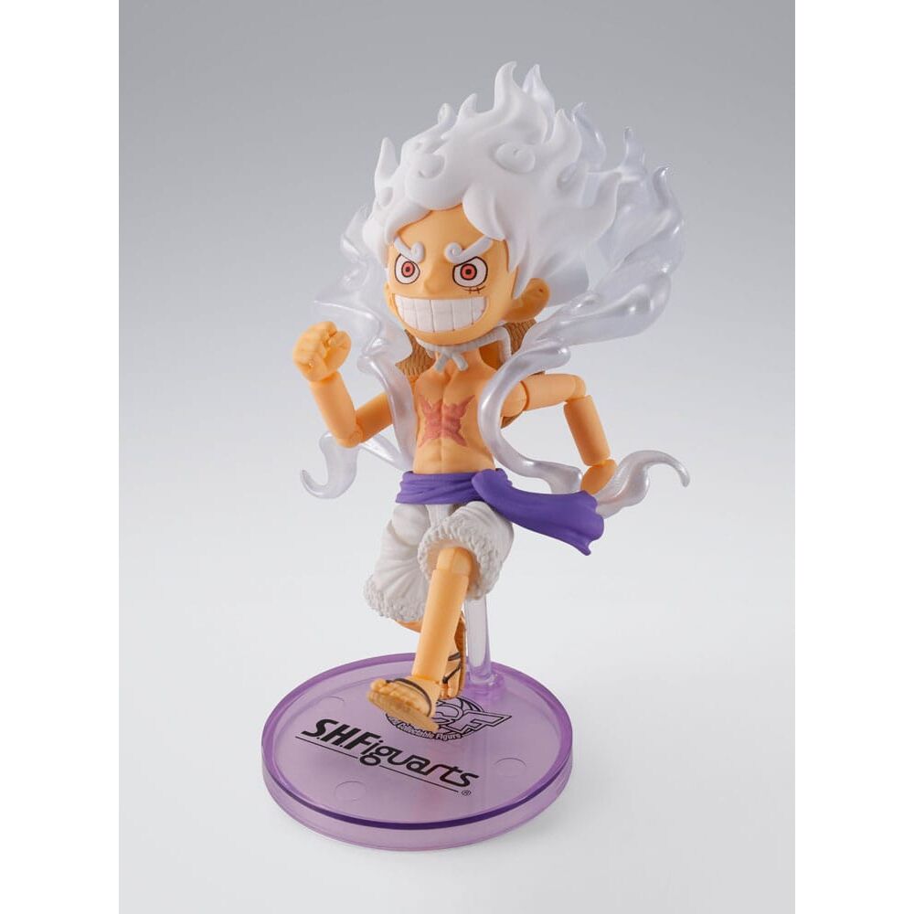 Figura S.H. Figuarts Monkey D Luffy Gear 5 One Piece 7.5Cm
