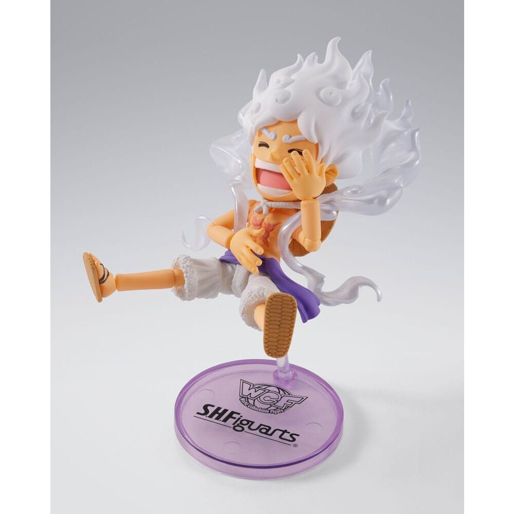 Figura S.H. Figuarts Monkey D Luffy Gear 5 One Piece 7.5Cm