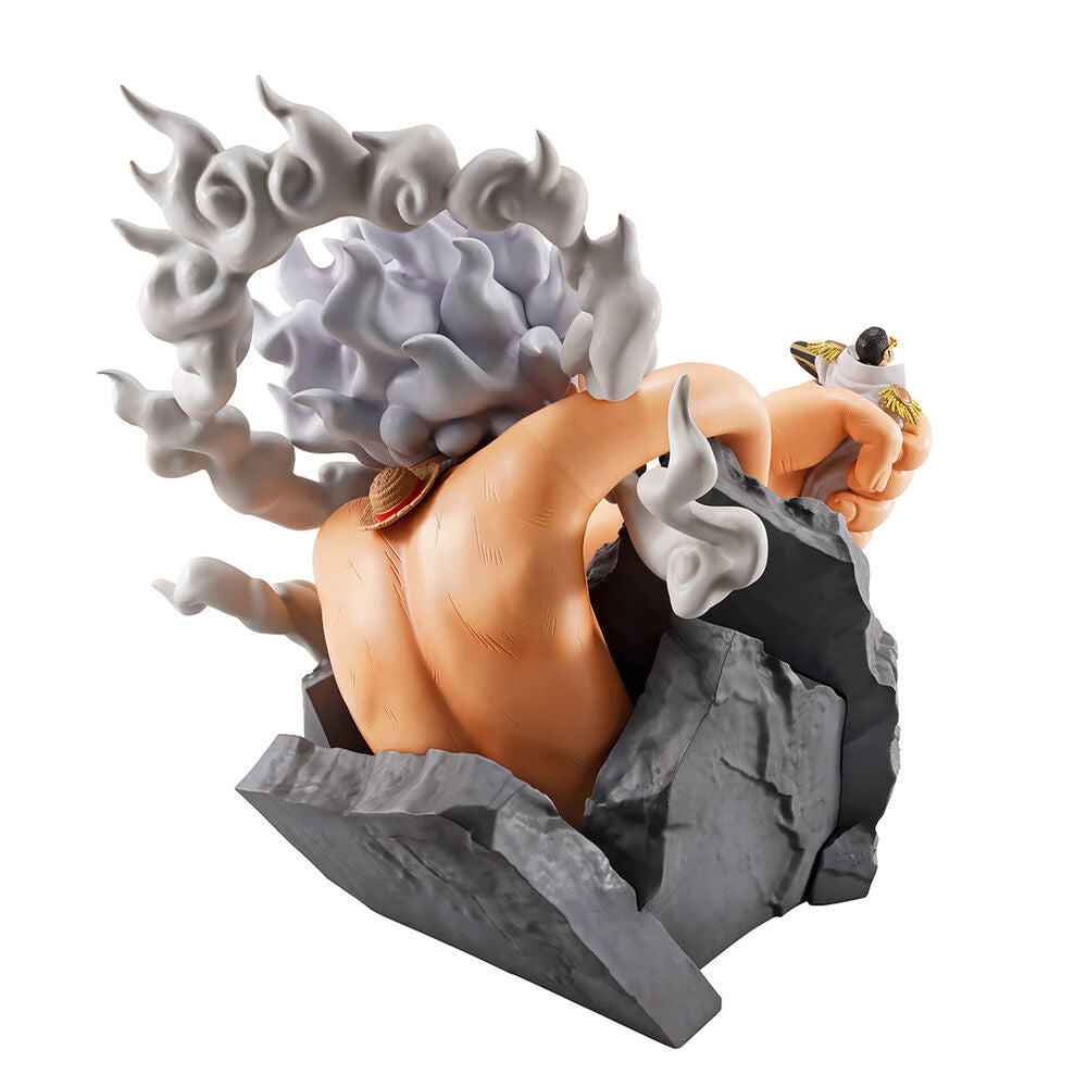 Figura Ichibansho Monkey D Luffy Gear 5 vs Borsalino Burst of Energy One Piece 22Cm