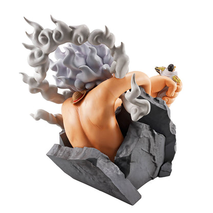 Figura Ichibansho Monkey D Luffy Gear 5 vs Borsalino Burst of Energy One Piece 22Cm