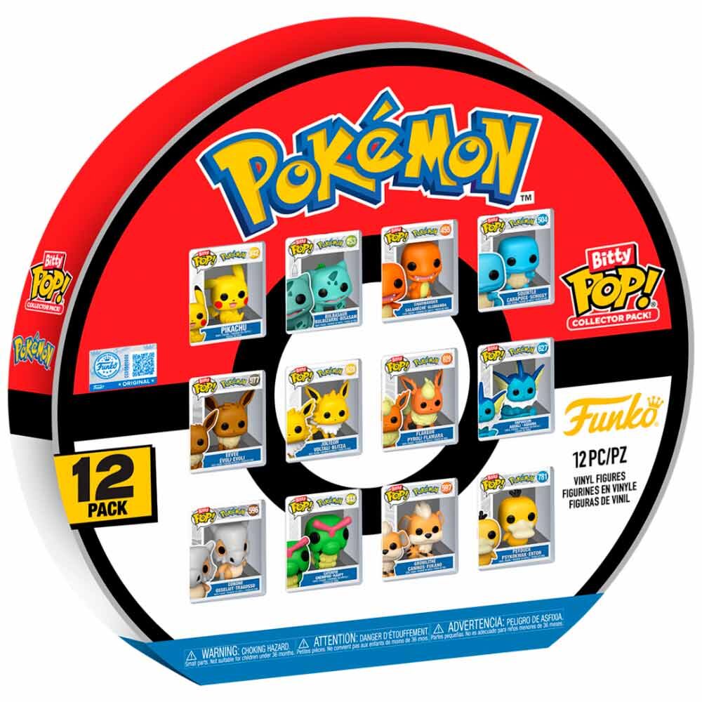 Figura Bitty POP Multipack Pokemon   FUNKO