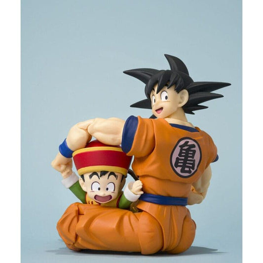 Figura S.H Figuarts Son Goku & Son Gohan Kid & Kontoun Dragon Ball Z