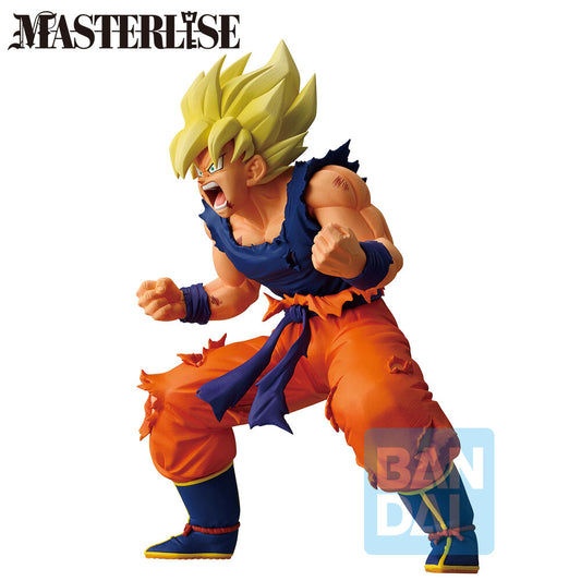 Figura Ichibansho Masterlise Super Saiyan Son Goku Battle of The Super Saiyan Dragon Ball Z 19Cm