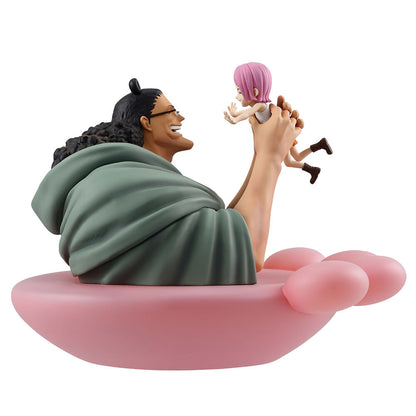 Figura Ichibansho Kuma & Bonney Dramatic Memories One Piece 13Cm