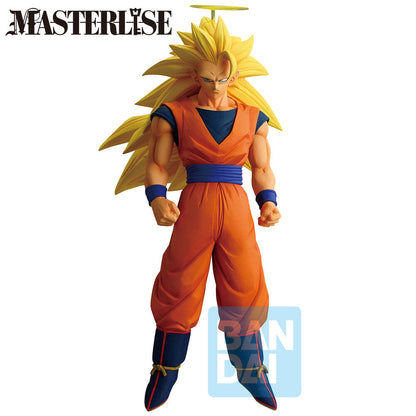 Figura Ichibansho Masterlise Super Saiyan 3 Son Goku Battle of The Super Saiyan Dragon Ball Z 25Cm