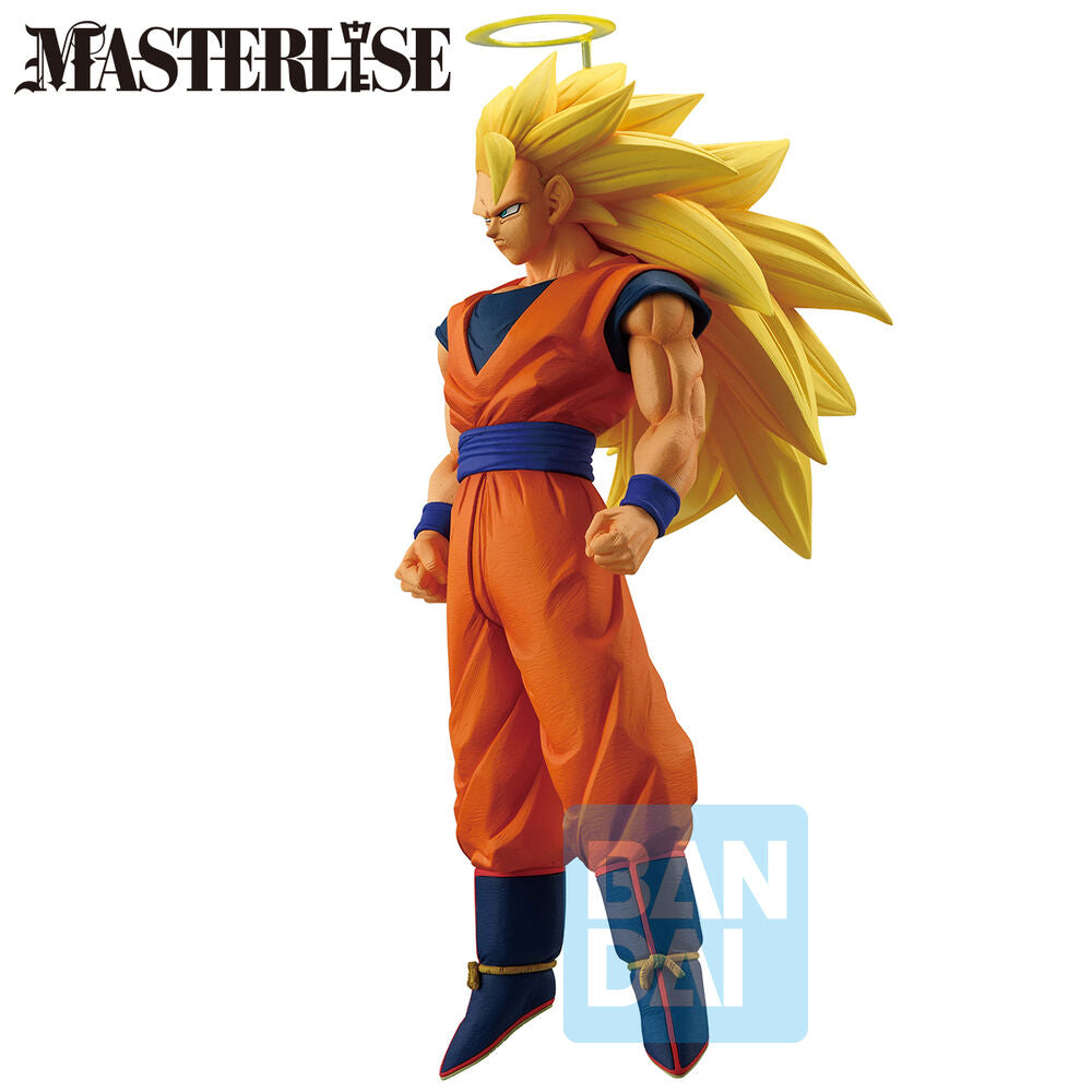 Figura Ichibansho Masterlise Super Saiyan 3 Son Goku Battle of The Super Saiyan Dragon Ball Z 25Cm