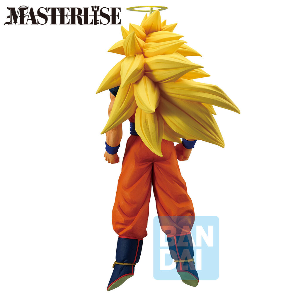 Figura Ichibansho Masterlise Super Saiyan 3 Son Goku Battle of The Super Saiyan Dragon Ball Z 25Cm
