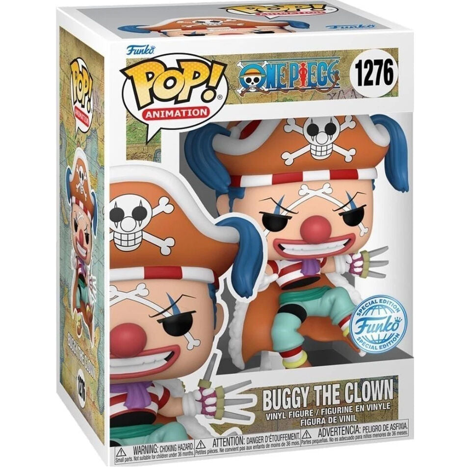 Figura POP One Piece Buggy The Clown Exclusive