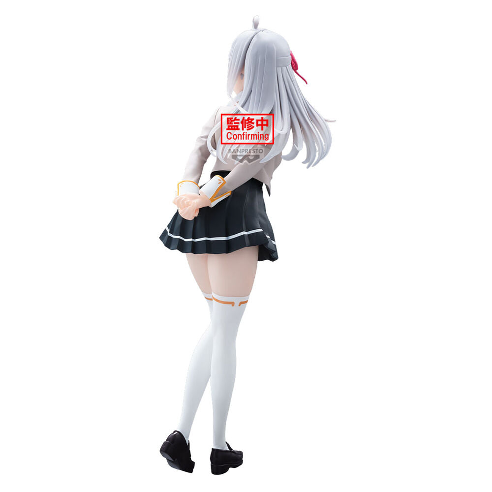 Figura Alya School Uniform Glitter & Glamorous Alya Something Hides Her Feelings in Russian 23Cm