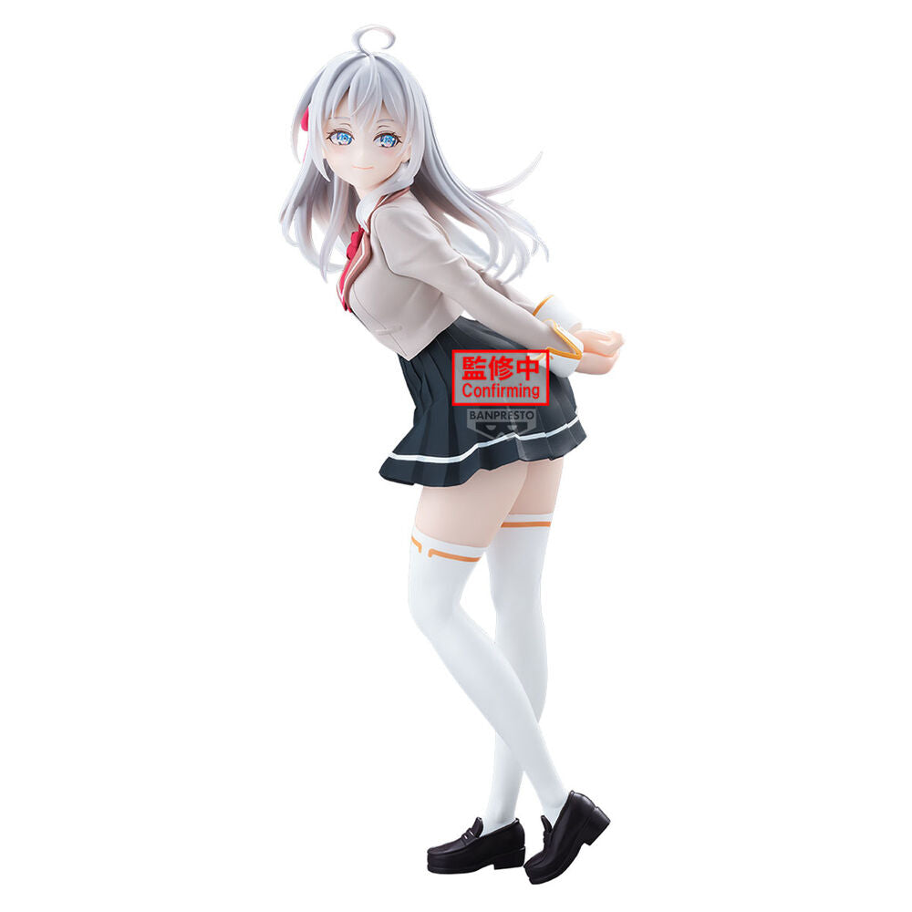 Figura Alya School Uniform Glitter & Glamorous Alya Something Hides Her Feelings in Russian 23Cm
