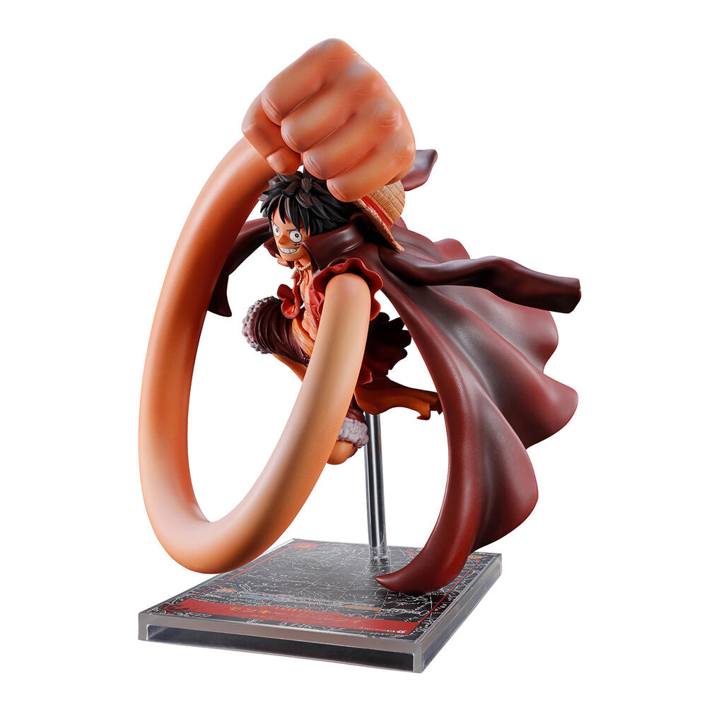 Figura Ichibansho Monkey D. Luffy One Piece Card Game One Piece 20Cm