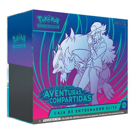 Estuche Entrenador Elite cartas Aventuras Compartidas Pokemon español   Pokémon TCG