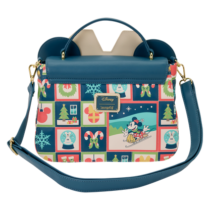 Bolso bandolera Mickey Holiday Disney Loungefly