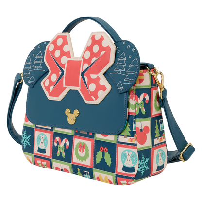 Bolso bandolera Mickey Holiday Disney Loungefly