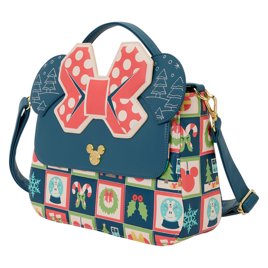 Bolso bandolera Mickey Holiday Disney Loungefly