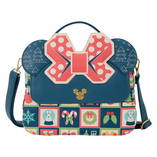 Bolso bandolera Mickey Holiday Disney Loungefly