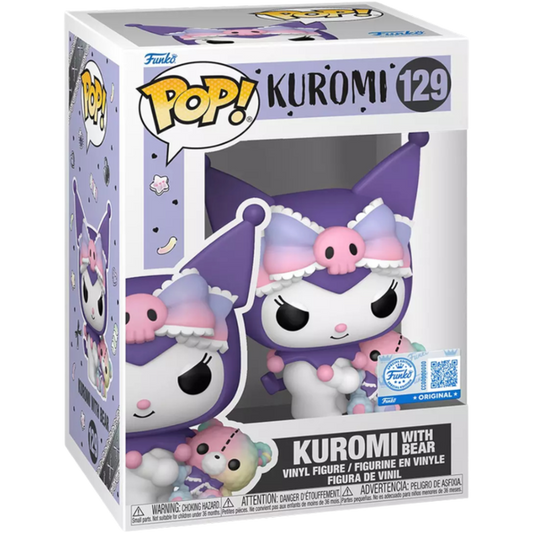 Figura POP Kuromi - Kuromi With Bear Exclusive