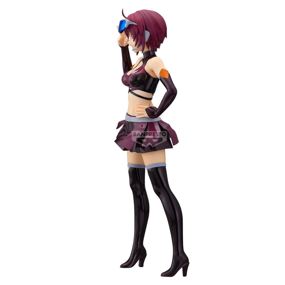 Figura Lunamaria Hawke Glitter & Glamour Racing Ver Mobile Suit Gundam Seed Freedom 22Cm