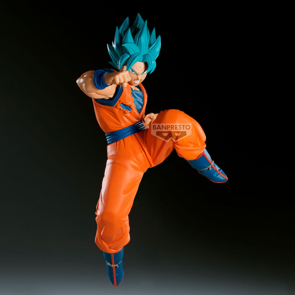Figura Match Makers Son Goku Super Saiyan Blue Dragon Ball Super 22Cm