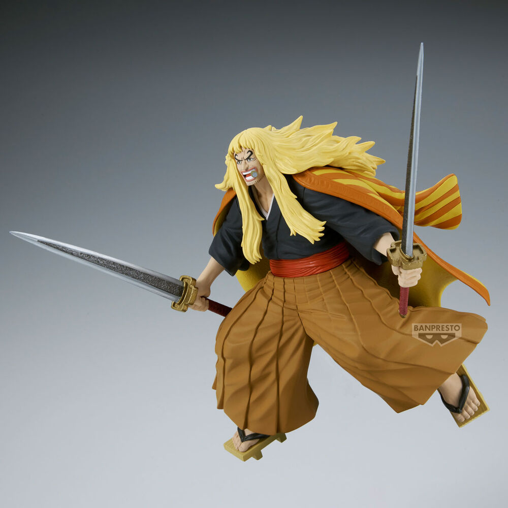Figura Shiki El Leon Dorado Battle Record One Piece 16Cm