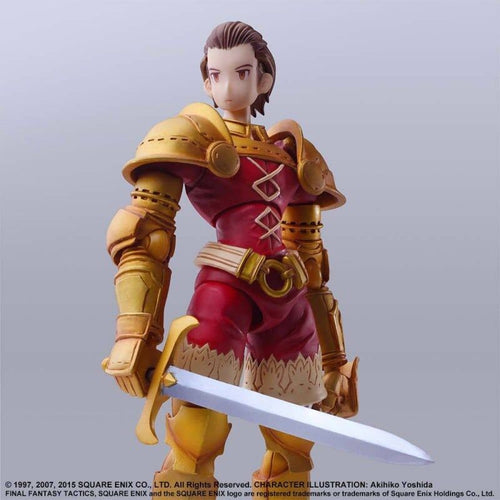 Figura Delita Heiral Final Fantasy Tactics Bring Arts 14Cm   SQUARE-ENIX