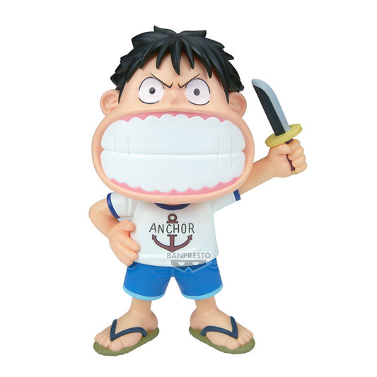 Figura Monkey D Luffy Big Sofvimates One Piece 15Cm